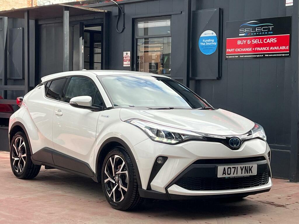 Toyota C-Hr 1.8 Vvt-h Design Cvt Euro 6 Ss White