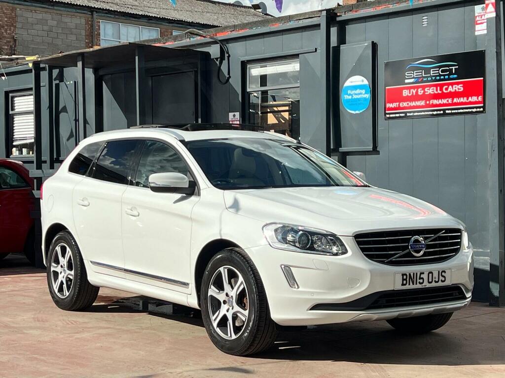 Volvo XC60 2.0 D4 Se Lux Nav Geartronic Euro 6 Ss White