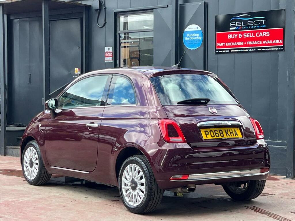 Fiat 500 1.2 Lounge Euro 6 Ss Red #4