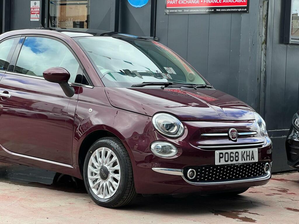 Fiat 500 1.2 Lounge Euro 6 Ss Red #5
