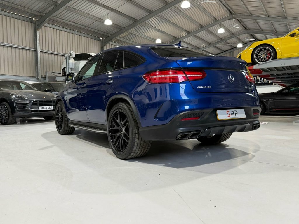 Mercedes-Benz GLE Coupe 5.5 Gle63 V8 Amg S Night Edition Coupe Blue #3