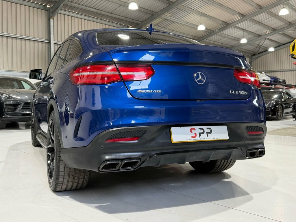 Mercedes-Benz GLE Coupe 5.5 Gle63 V8 Amg S Night Edition Coupe Blue #5