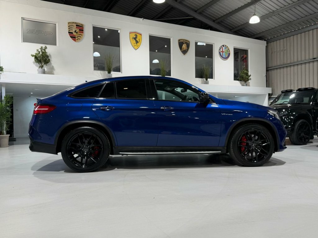 Mercedes-Benz GLE Coupe 5.5 Gle63 V8 Amg S Night Edition Coupe Blue #2