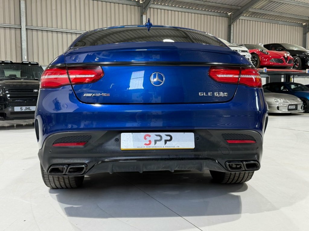 Mercedes-Benz GLE Coupe 5.5 Gle63 V8 Amg S Night Edition Coupe Blue #6