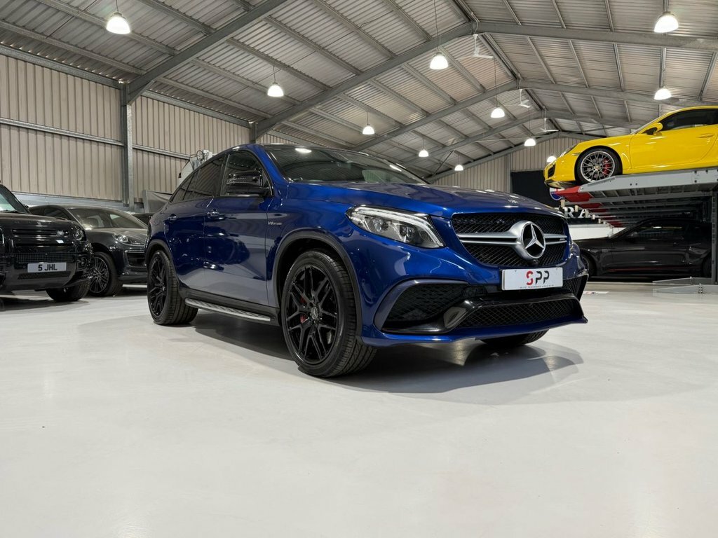 Mercedes-Benz GLE Coupe 5.5 Gle63 V8 Amg S Night Edition Coupe Blue