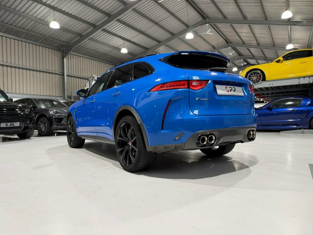 Jaguar F-Pace 5.0 V8 Svr Suv Quickshift Awd Euro 6 S Blue #3
