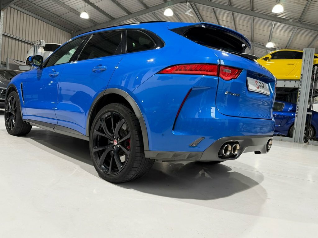 Jaguar F-Pace 5.0 V8 Svr Suv Quickshift Awd Euro 6 S Blue #4