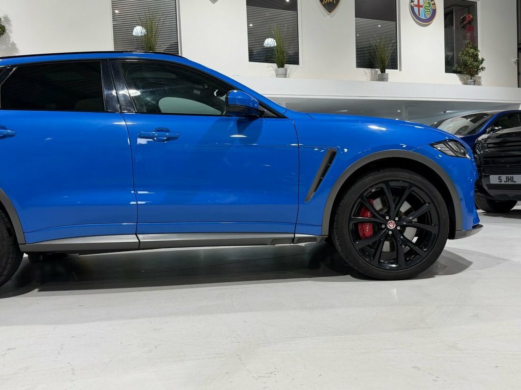 Jaguar F-Pace 5.0 V8 Svr Suv Quickshift Awd Euro 6 S Blue #5