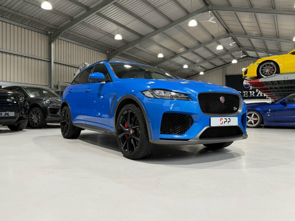 Jaguar F-Pace 5.0 V8 Svr Suv Quickshift Awd Euro 6 S Blue