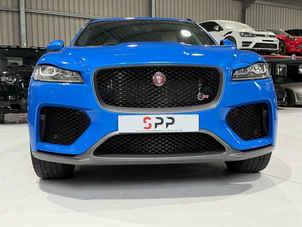 Jaguar F-Pace 5.0 V8 Svr Suv Quickshift Awd Euro 6 S Blue #6