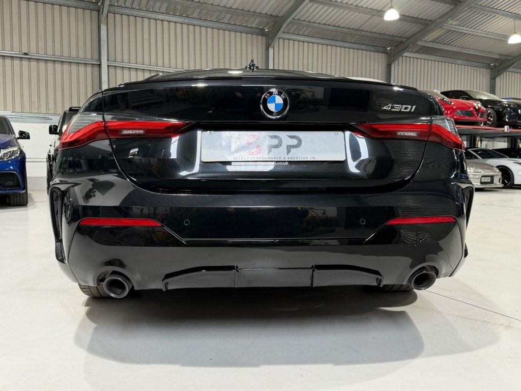 BMW 4 Series Gran Coupe 2.0 430I M Sport Coupe Euro 6 Ss Black #6
