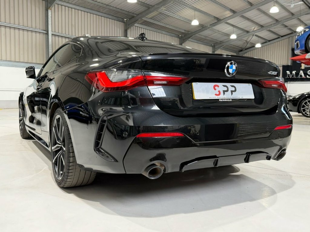BMW 4 Series Gran Coupe 2.0 430I M Sport Coupe Euro 6 Ss Black #4