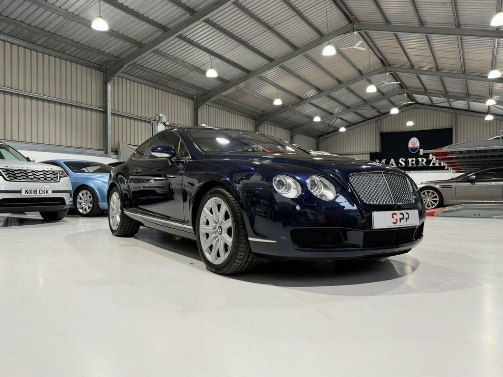 Bentley Continental Gt 6.0 Gt Coupe 410 Gkm, 552 B Blue