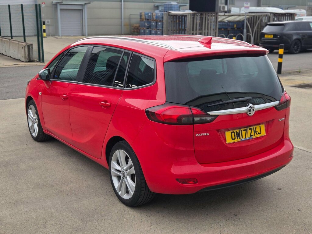 Vauxhall Zafira Tourer 1.4I Turbo Sri Nav Euro 6 Red #3