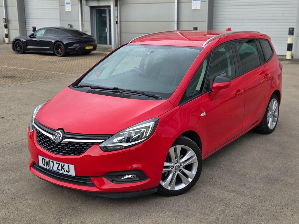 Vauxhall Zafira Tourer 1.4I Turbo Sri Nav Euro 6 Red #6