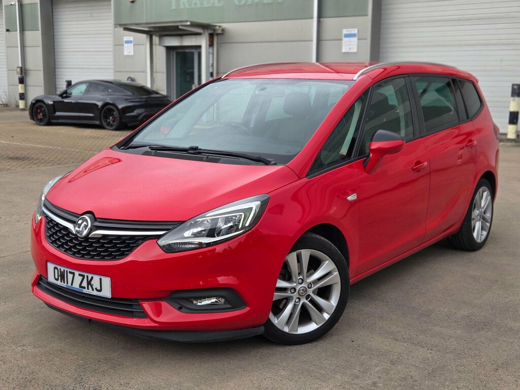 Vauxhall Zafira Tourer 1.4I Turbo Sri Nav Euro 6 Red #2