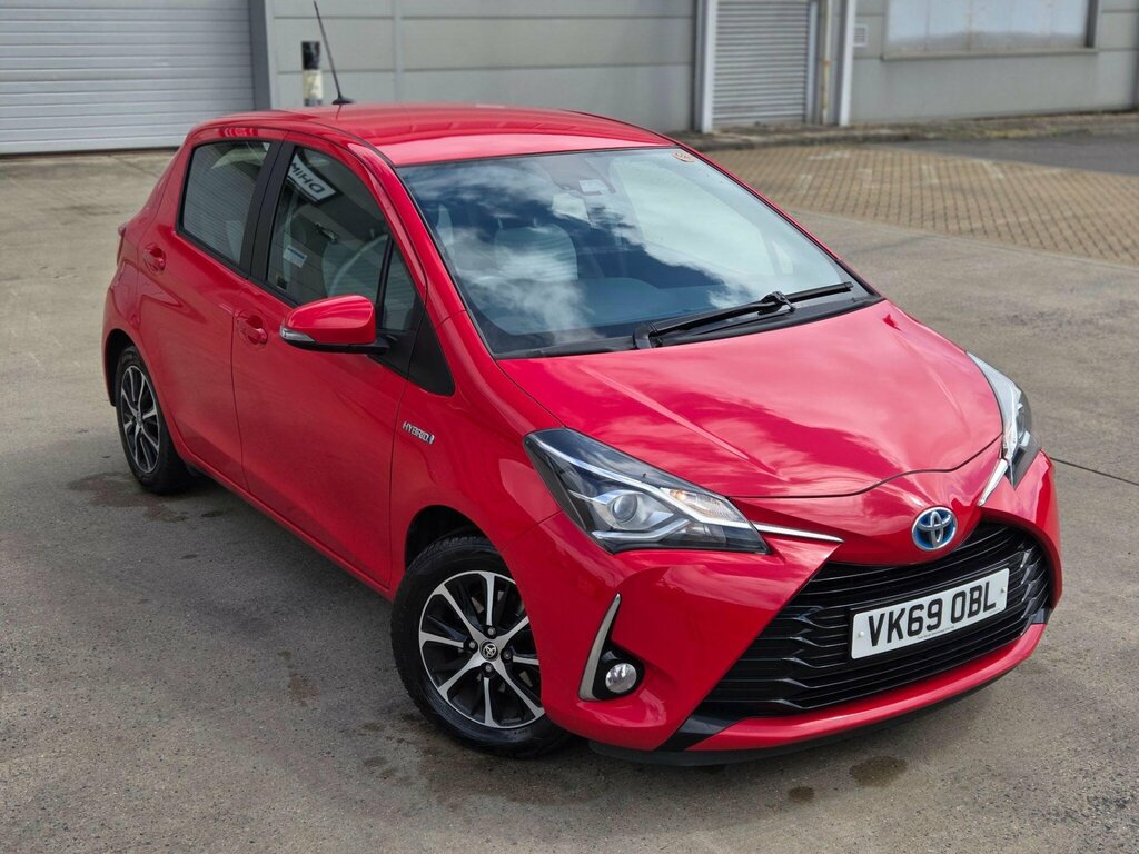 Toyota Yaris 1.5 Vvt-h Icon Tech E-cvt Euro 6 Ss Red #5