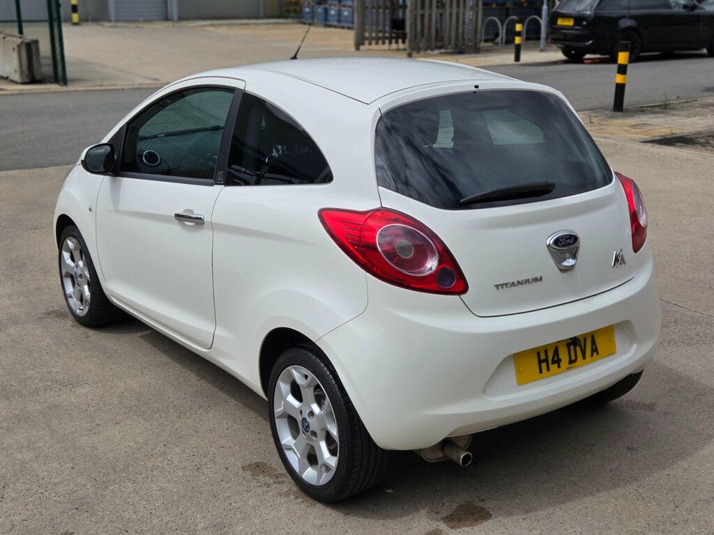 Ford KA 1.2 Titanium Euro 5 White #3