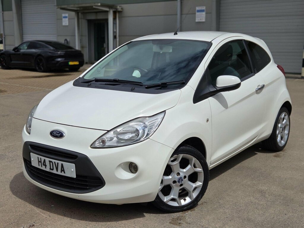 Ford KA 1.2 Titanium Euro 5 White #2