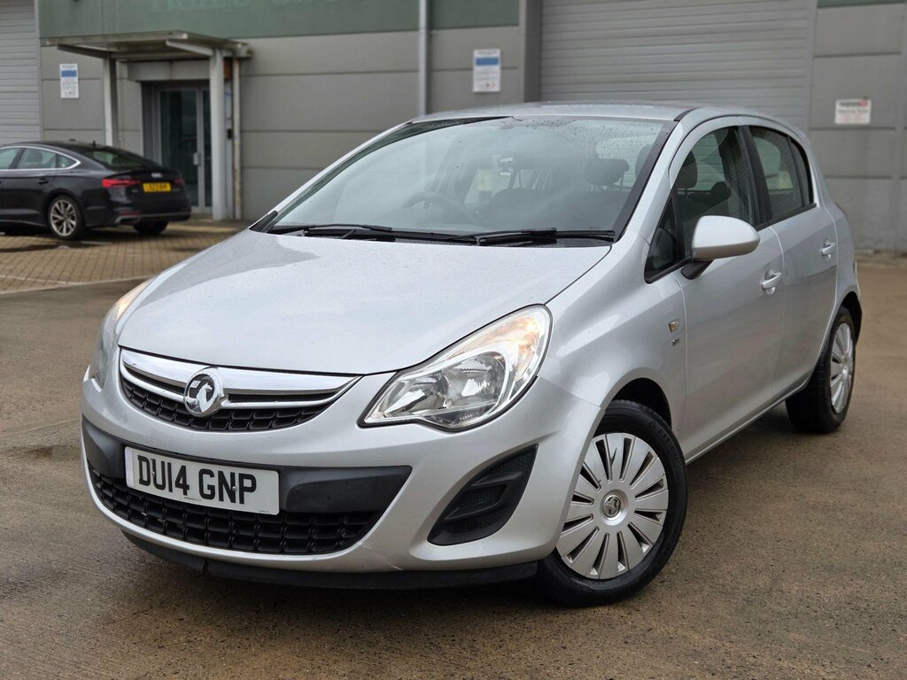 Vauxhall Corsa 1.4 16V Exclusiv Euro 5 Ac DU14GNP Silver #6