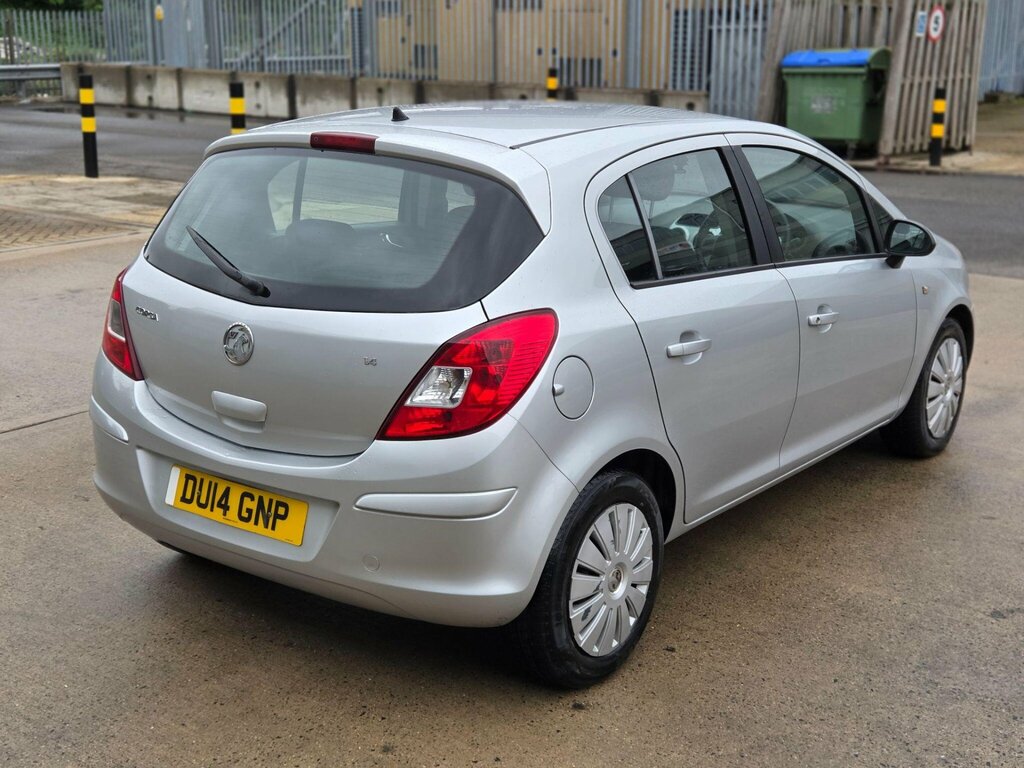 Vauxhall Corsa 1.4 16V Exclusiv Euro 5 Ac DU14GNP Silver #3