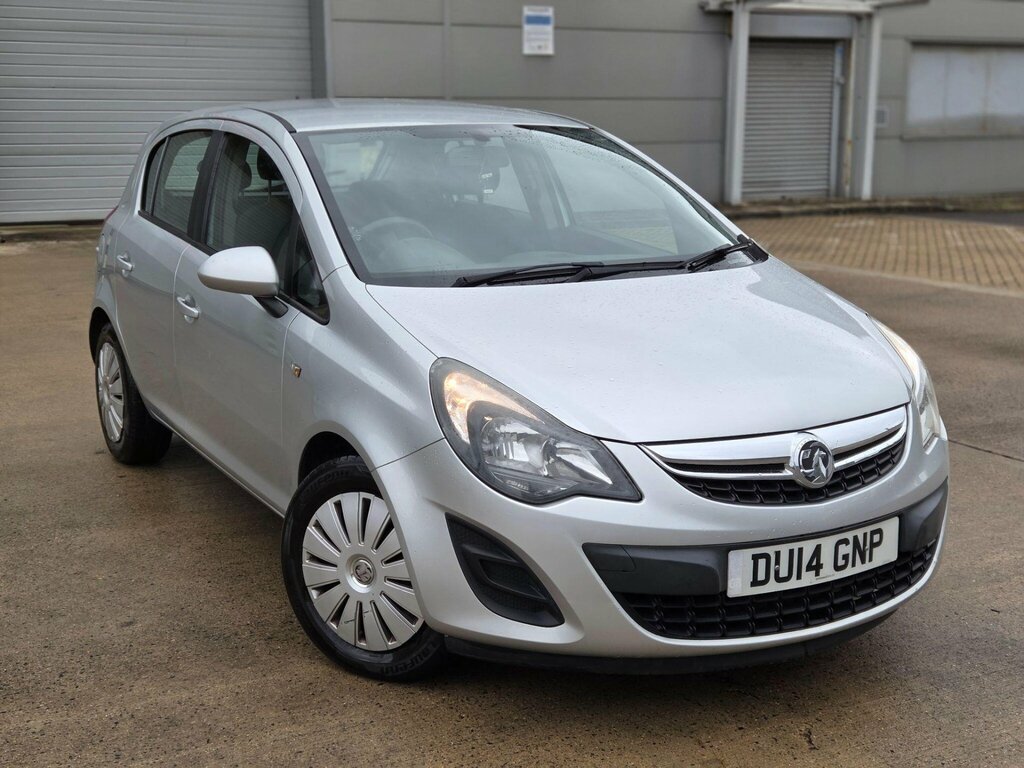Vauxhall Corsa 1.4 16V Exclusiv Euro 5 Ac DU14GNP Silver #5