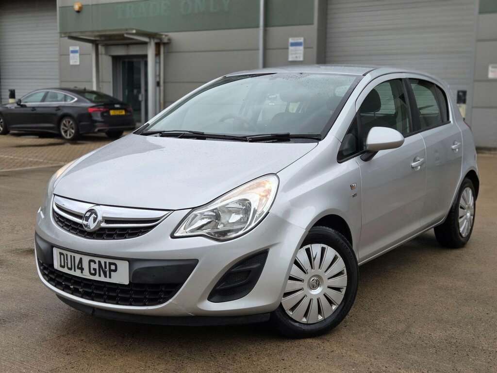 Vauxhall Corsa 1.4 16V Exclusiv Euro 5 Ac DU14GNP Silver #2