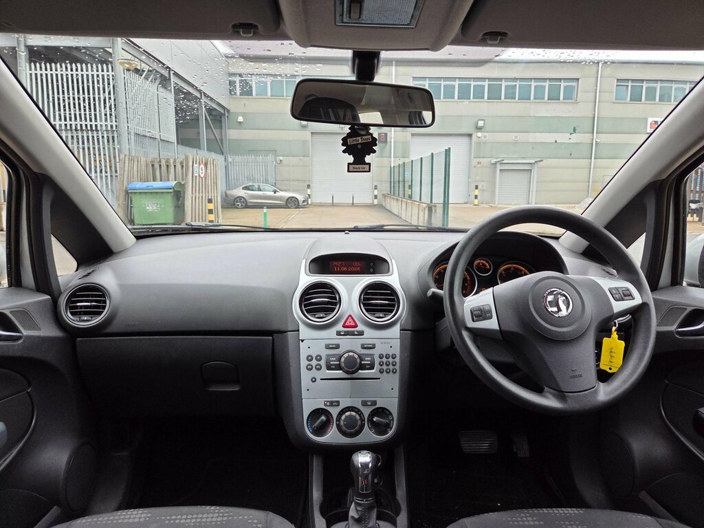 Vauxhall Corsa 1.4 16V Exclusiv Euro 5 Ac DU14GNP Silver #4
