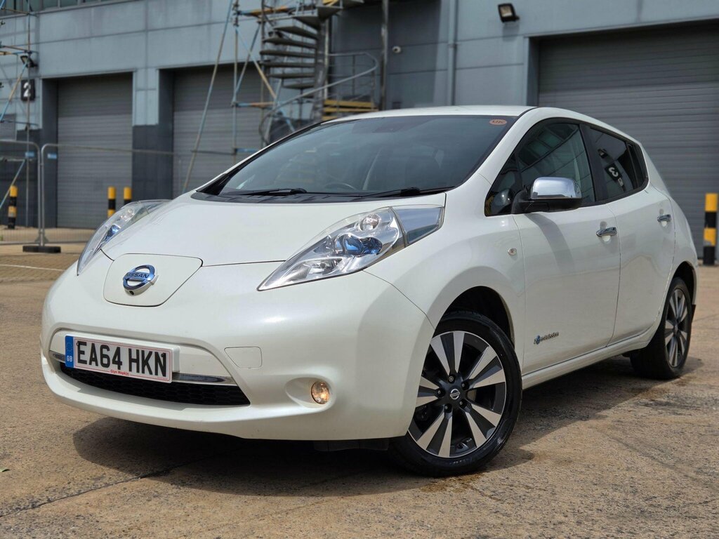 Nissan Leaf 24Kwh Tekna White #6