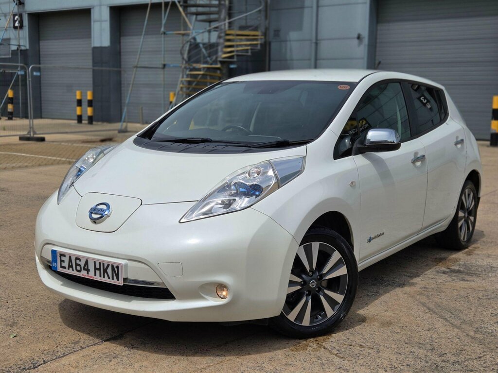 Nissan Leaf 24Kwh Tekna White #2