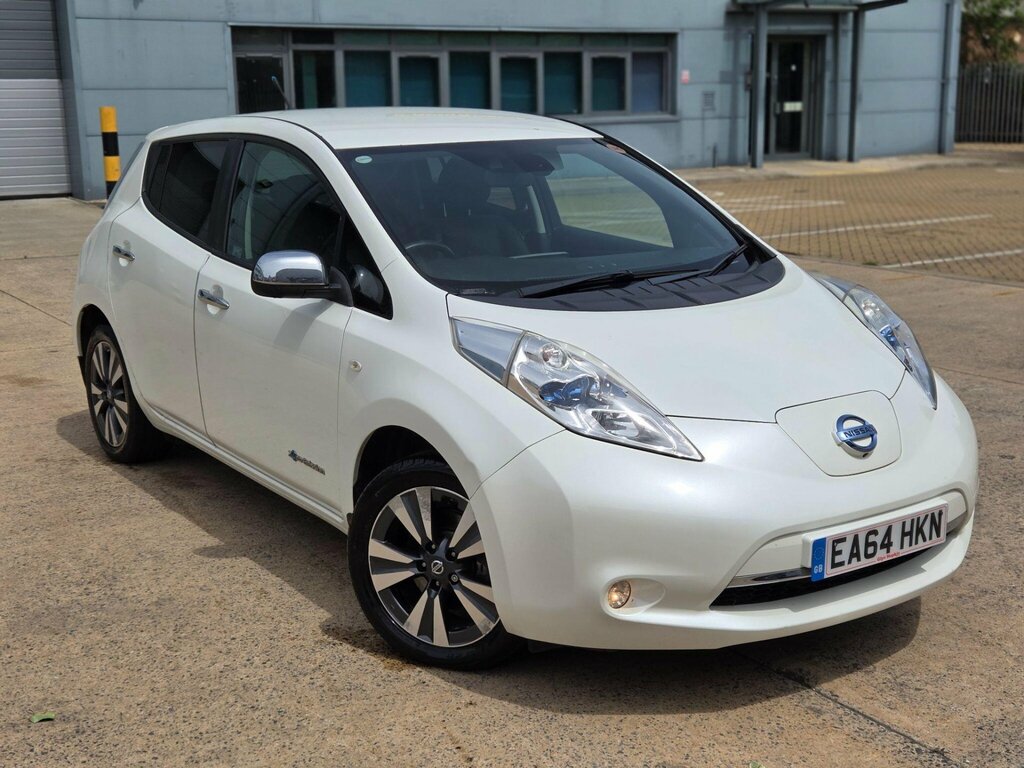 Nissan Leaf 24Kwh Tekna White #5