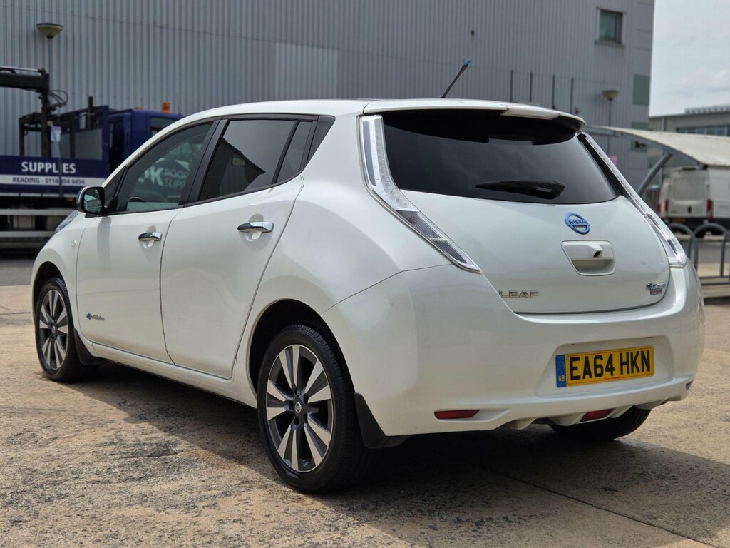 Nissan Leaf 24Kwh Tekna White #3