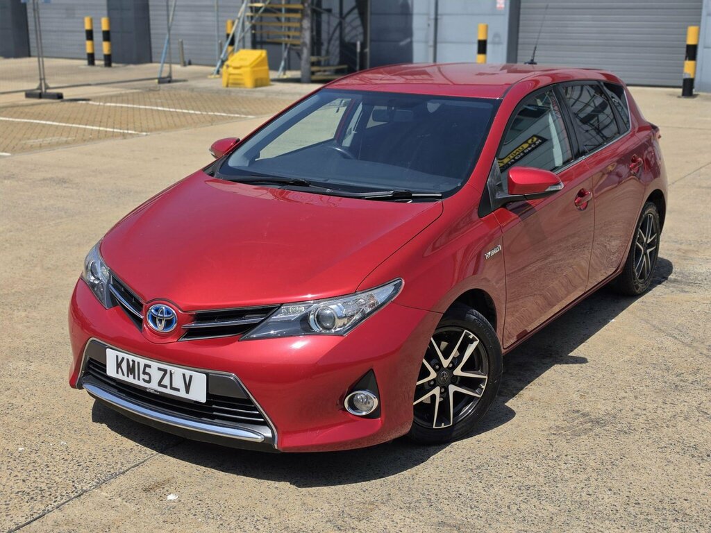 Toyota Auris 1.8 Vvt-h Icon Plus Cvt Euro 5 Ss Red #6