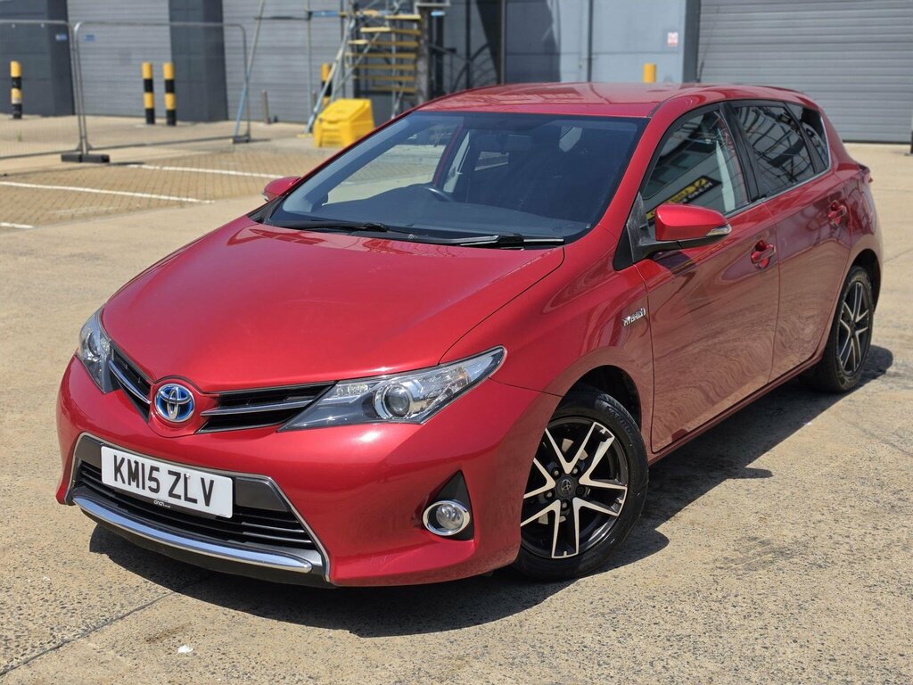 Toyota Auris 1.8 Vvt-h Icon Plus Cvt Euro 5 Ss Red #2
