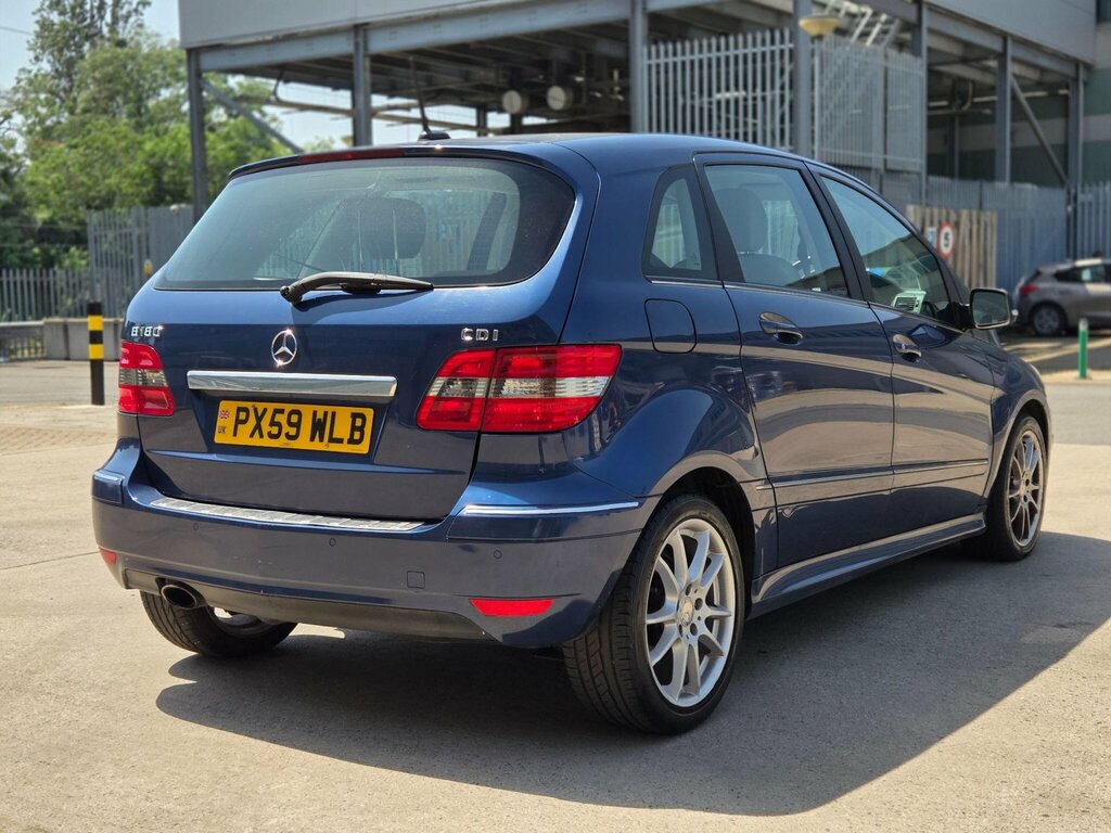 Mercedes-Benz B Class 2.0 B180 Cdi Sport Cvt Silver #12