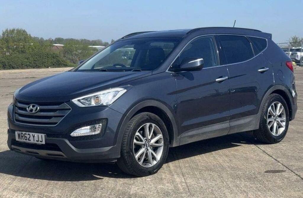 Hyundai Santa Fe 2.2 Crdi Premium 4Wd Euro 5 7 Seat Blue #3