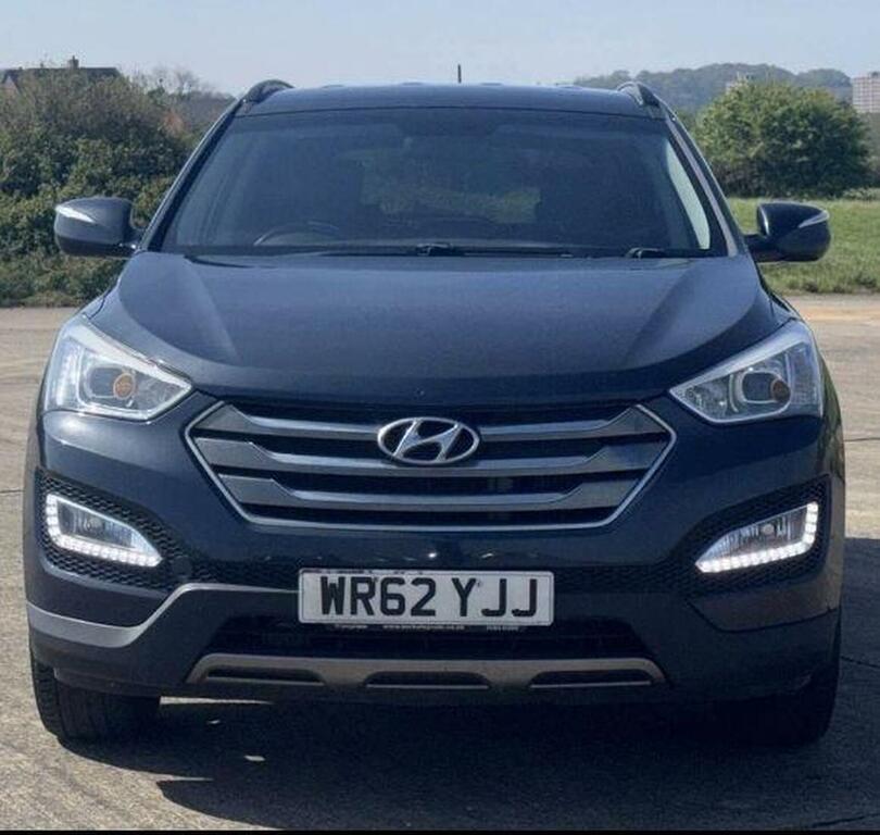 Hyundai Santa Fe 2.2 Crdi Premium 4Wd Euro 5 7 Seat Blue #2