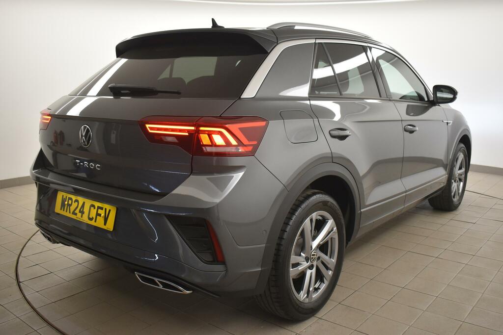 Volkswagen T-Roc 1.5 Tsi R-line WR24CFV Grey #4