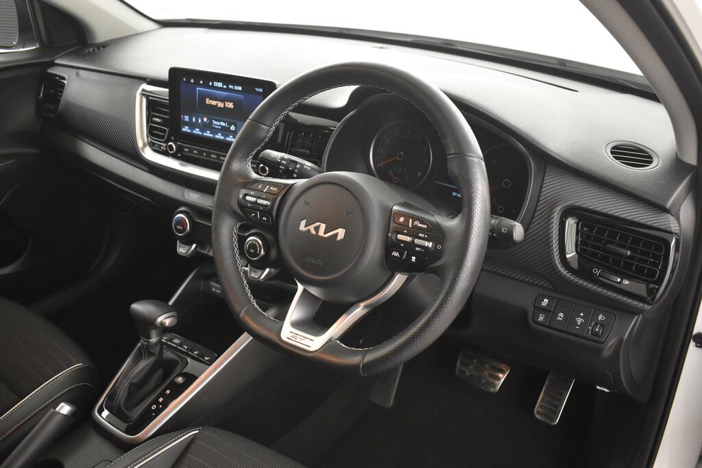Kia Stonic 1.0T Gdi 48V Gt-line S Dct YUI7320 White #3