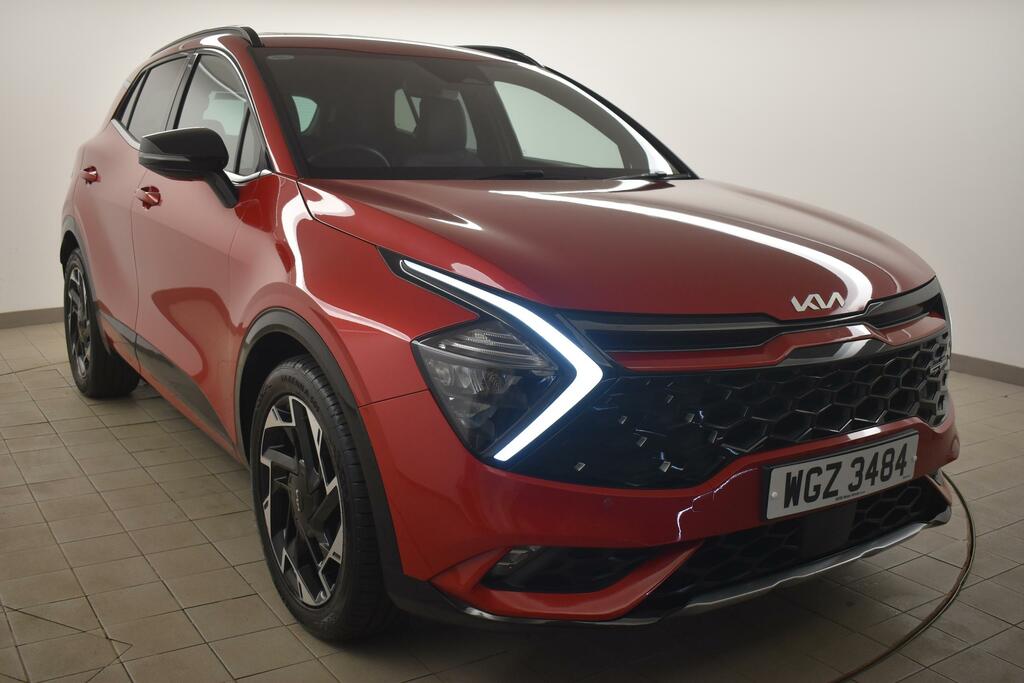 Kia Sportage 1.6T Gdi Isg Gt-line Red