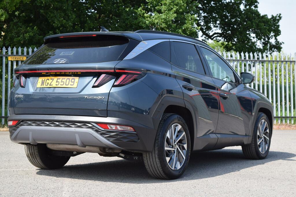 Hyundai Tucson 1.6 Tgdi Premium 2Wd WGZ5509 Blue #4