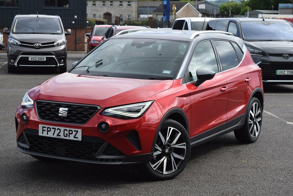 Seat Arona 1.0 Tsi 110 Fr Edition FP72GPZ Red #6
