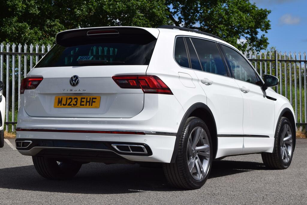 Volkswagen Tiguan 1.5 Tsi 150 R-line Edition Dsg MJ23EHF White #4