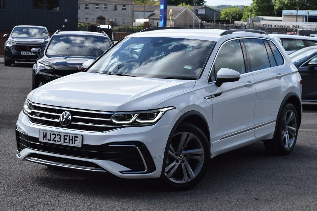 Volkswagen Tiguan 1.5 Tsi 150 R-line Edition Dsg MJ23EHF White #6