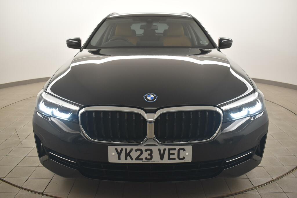 BMW 5 Series 530E Se YK23VEC Black #5