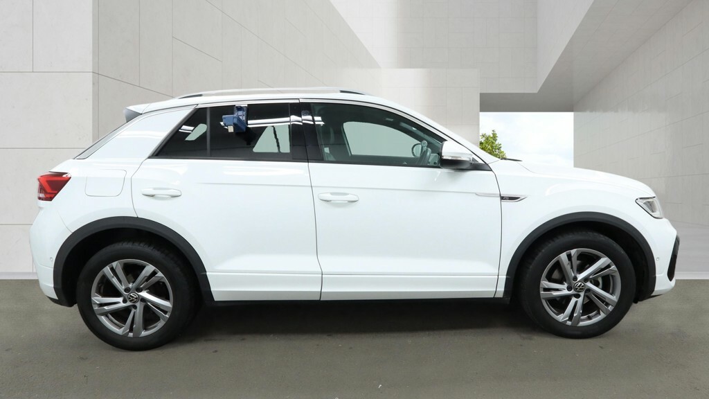 Volkswagen T-Roc 1.5 Tsi R-line Dsg RO24SWJ White #2
