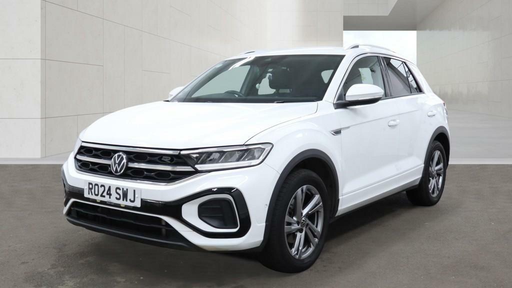 Volkswagen T-Roc 1.5 Tsi R-line Dsg RO24SWJ White #6