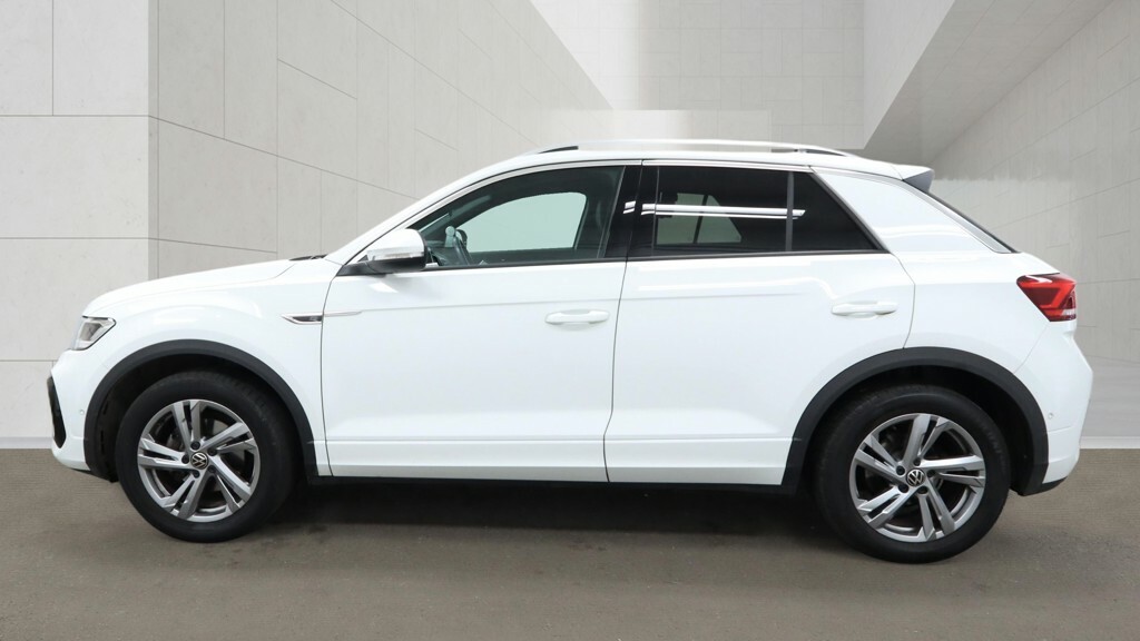 Volkswagen T-Roc 1.5 Tsi R-line Dsg RO24SWJ White #5