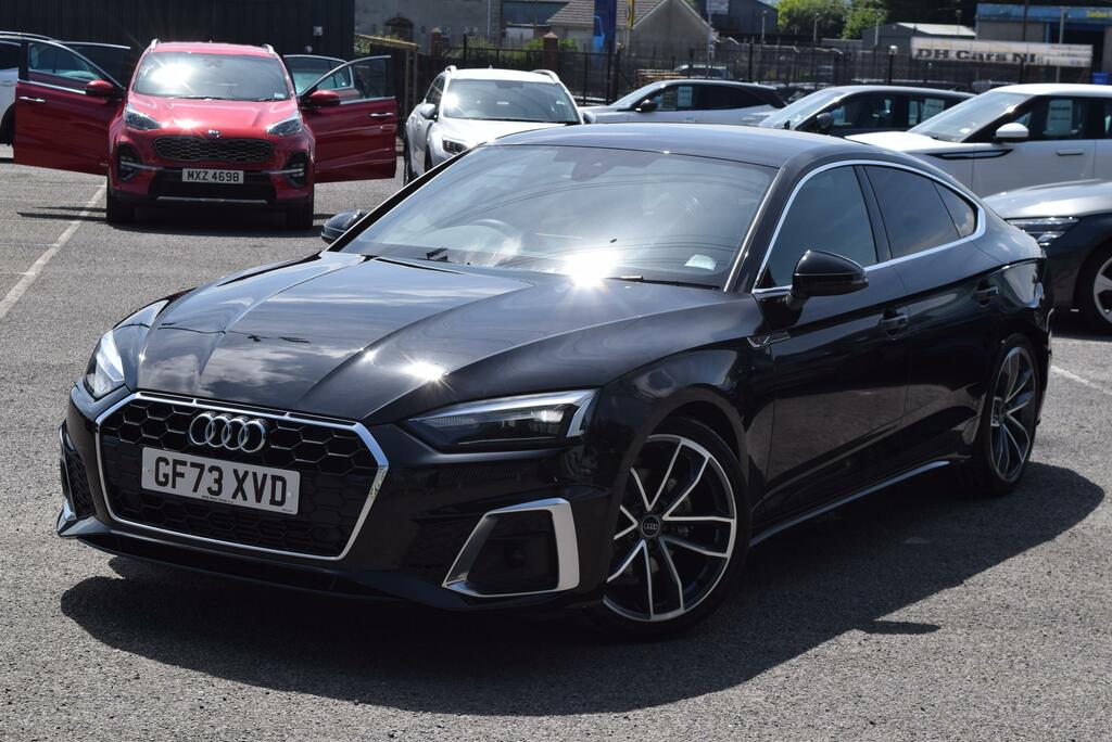 Audi A5 35 Tfsi S Line S Tronic GF73XVD Black #6