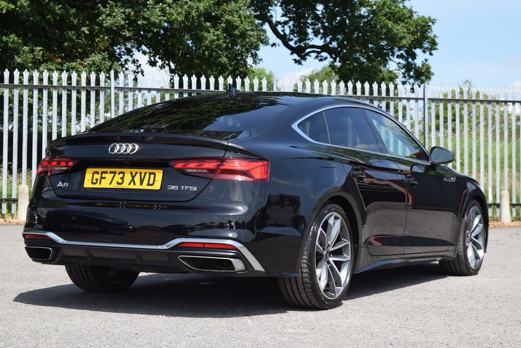 Audi A5 35 Tfsi S Line S Tronic GF73XVD Black #4